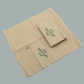 100% Post Consumer Recycled Brown Napkin