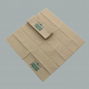 Multifold Brown Paper Napkin For Cutlery Pack