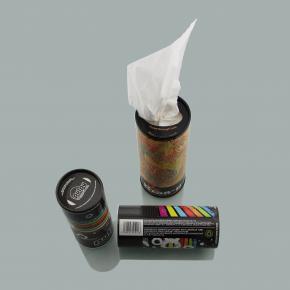 Cylinder Box Tissue Car Refill Tissue