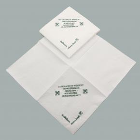 Food Safe High Quality Luncheon Paper Napkin in Different  Sizes and Customized Logo Printing